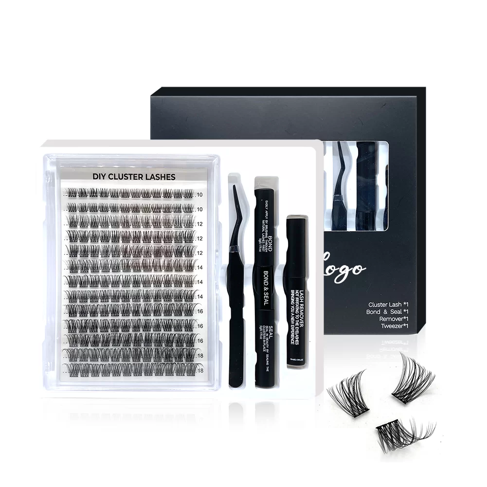 cluster eyelash extensions
