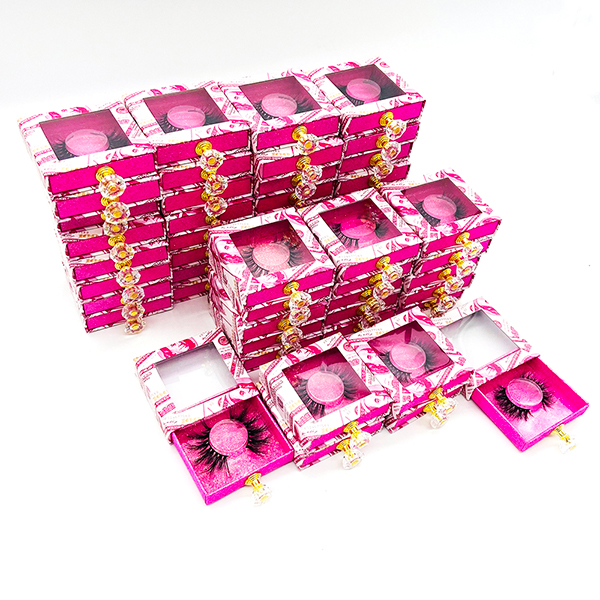 Square money case lash boxes with diamond handle