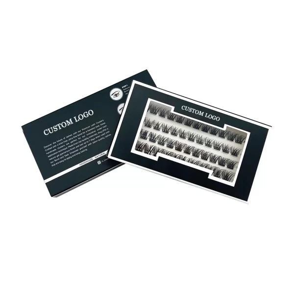 natural lash clusters
