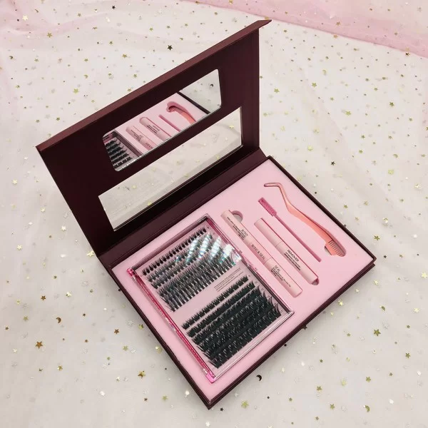 diy cluster eyelash extensions