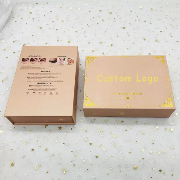nude color cluster lash kit