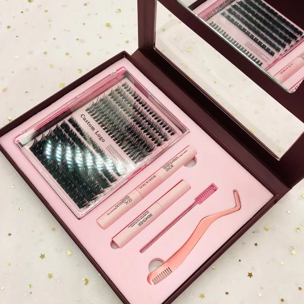 diy cluster eyelash extensions