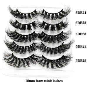 5DB series natural faux mink lashes